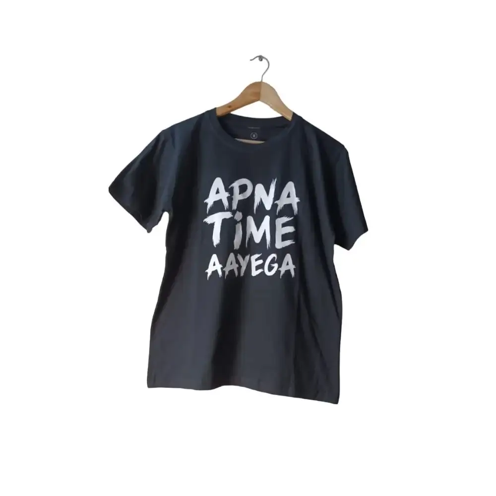 Buy Personalized Apna Time Aayega T-Shirt